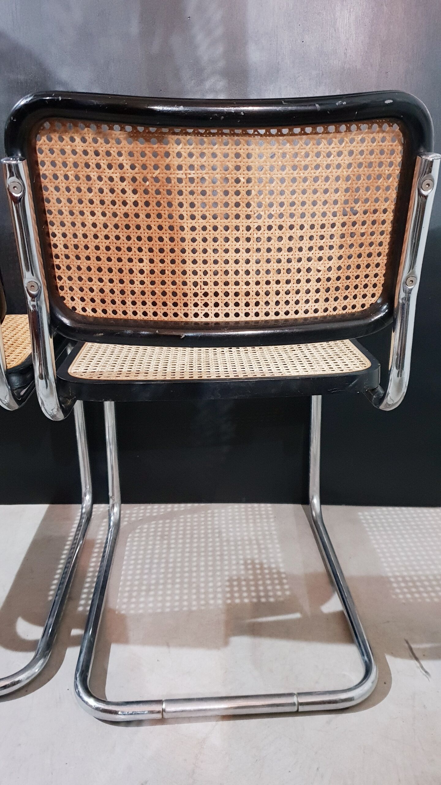 Marcel Breuer B32 cesca chairs