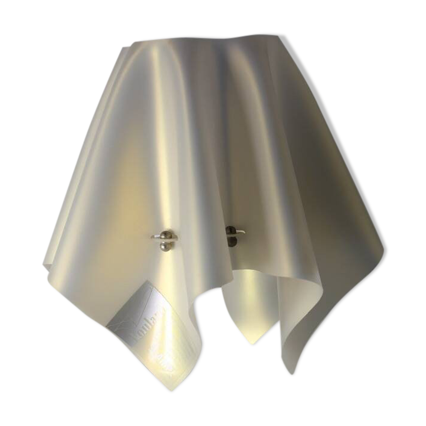 Slamp lamp Francesco Paretti design scarf 1990