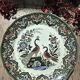 Assiette de collection paon de villeroy et boch