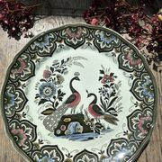 Collectible plate peacock by villeroy and boch