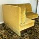 20th century mahogany veneer angle sofa