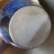 Stoneware lamp D. Avonts La Borne