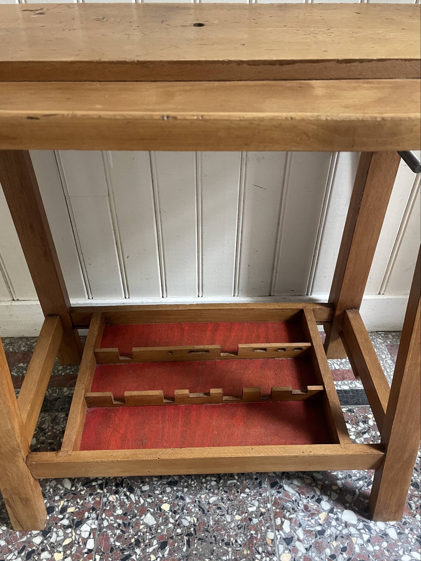 Old desk for children