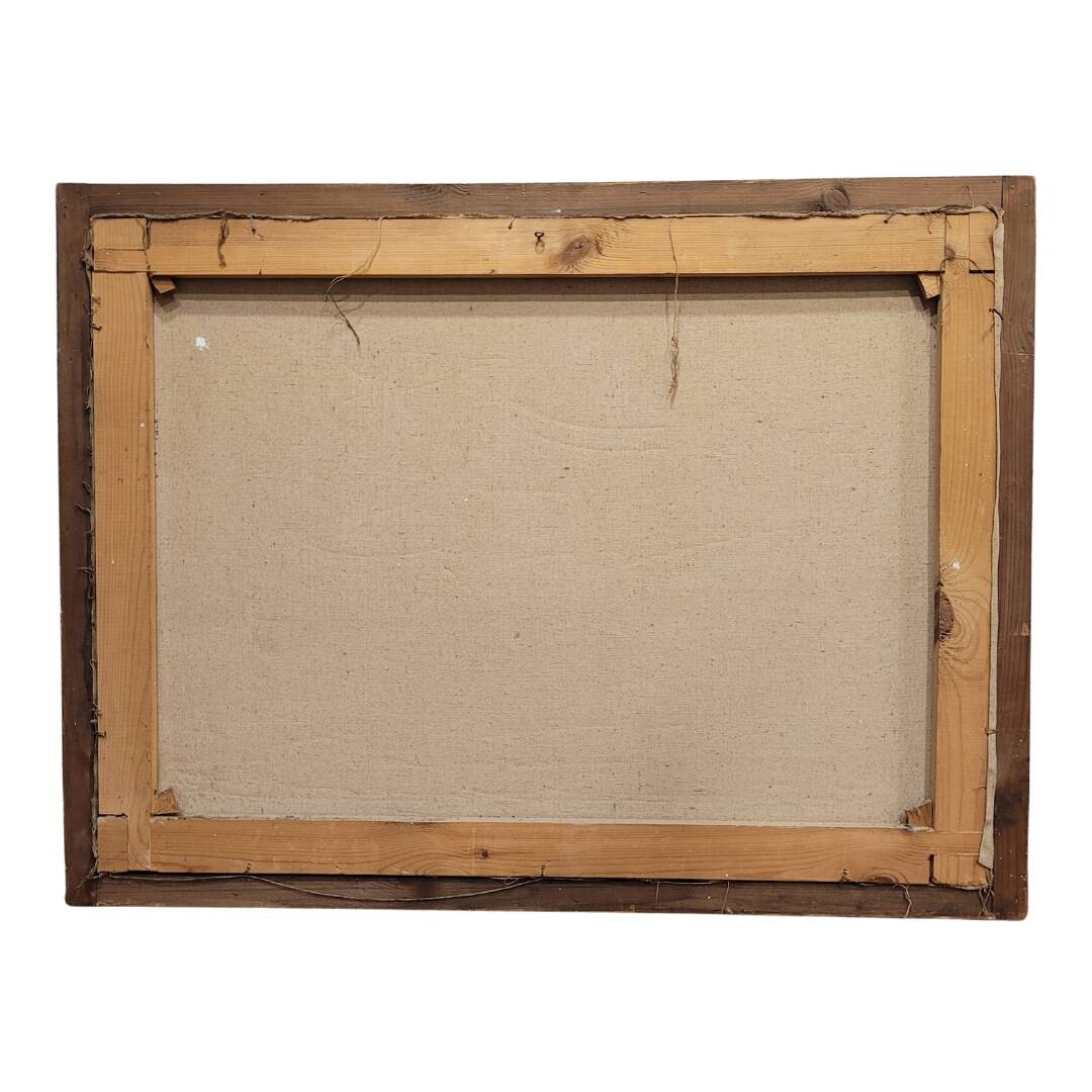 “Bodegón de frutas”, Escuela Sevillana, J. Hernández, s. XX - Spain