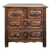 Commode en chêne époque XVIII ème