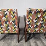 Art Deco Armchairs by Jindrich Halabala