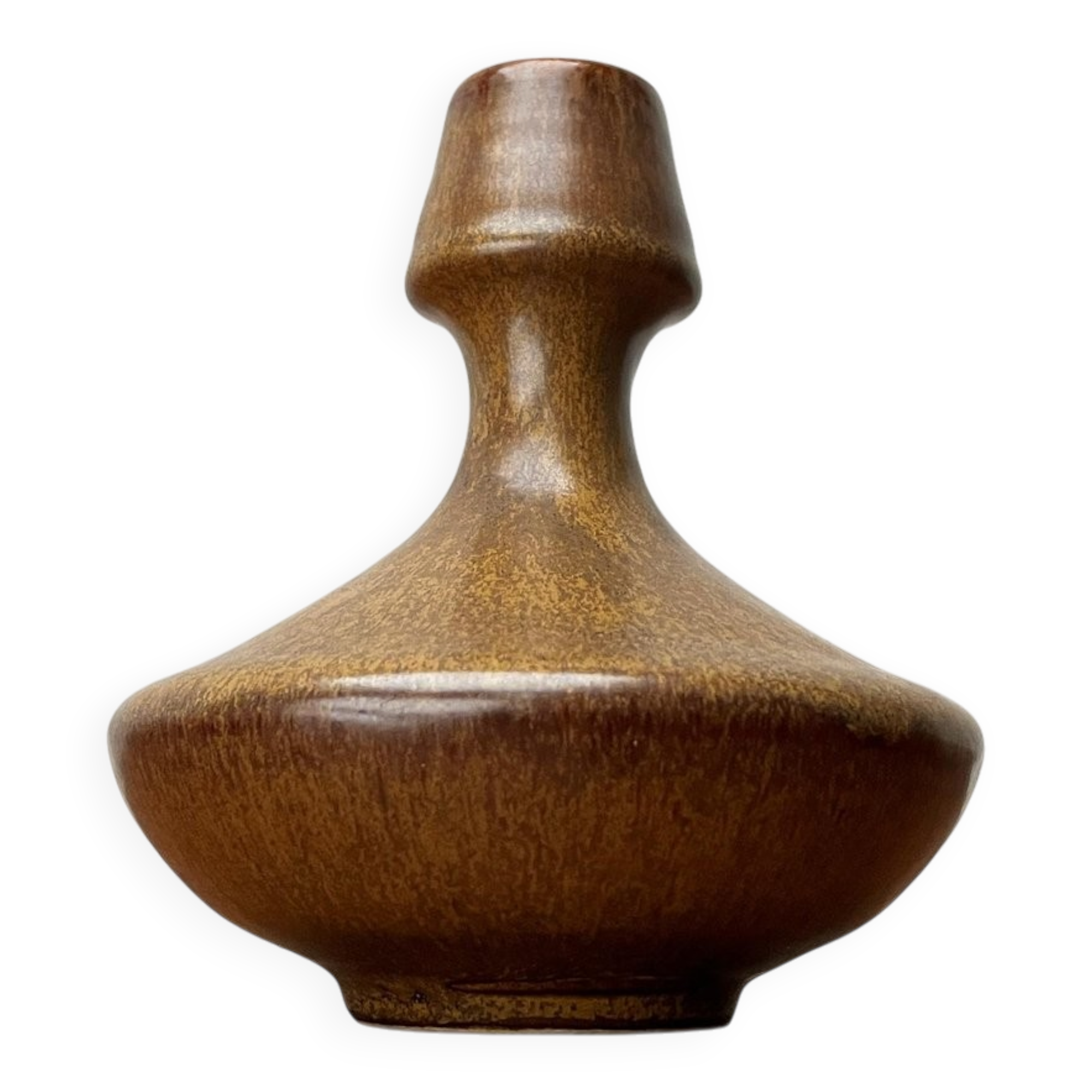 Mid-century German minimalist studio pottery vase, 1960s.