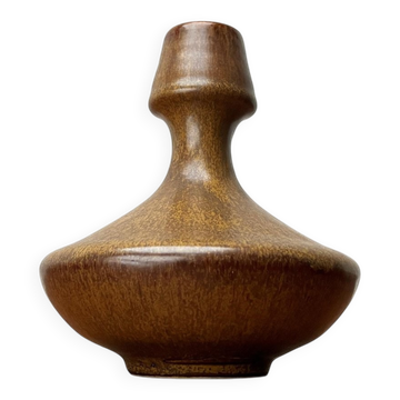 Mid-century German minimalist studio pottery vase, 1960s.