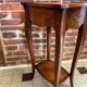 Jolie petite table d’appoint guéridon vintage