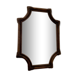Vintage bamboo mirror