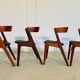 Danish vintage dining chairs by Kai Kristiansen for Schou Andersens MøbelFabrik
