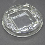 Germany pressed glass ashtray, 1970s
