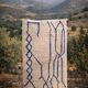 Amazigh Beni Ouarain rug tapis berbére- 140 x 88 cm