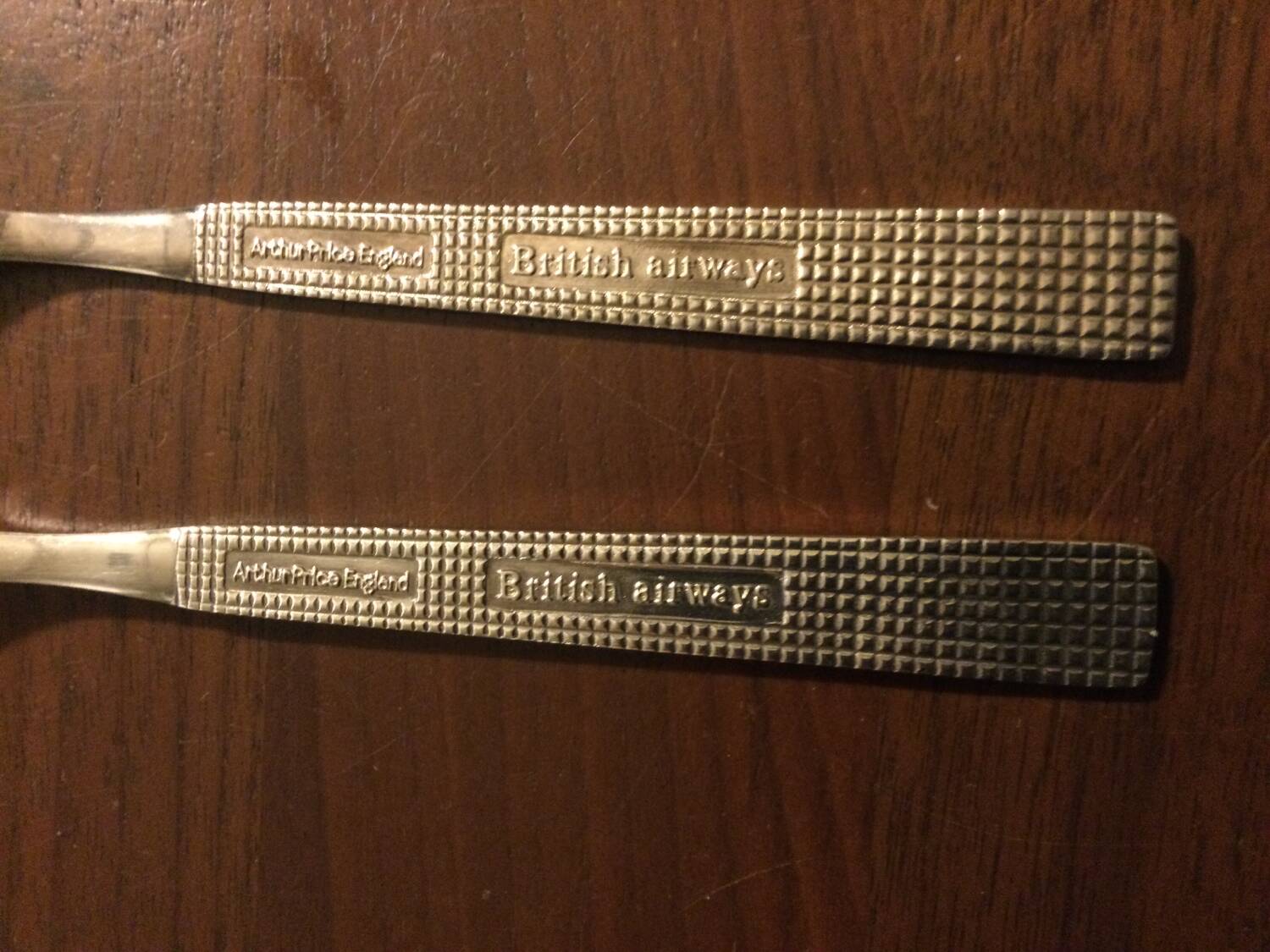 British Airways cutlery