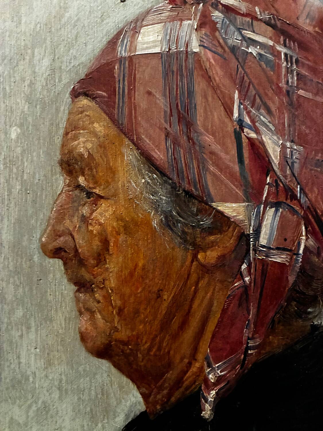 Portrait painting by Choppard-Mazeau, 1890