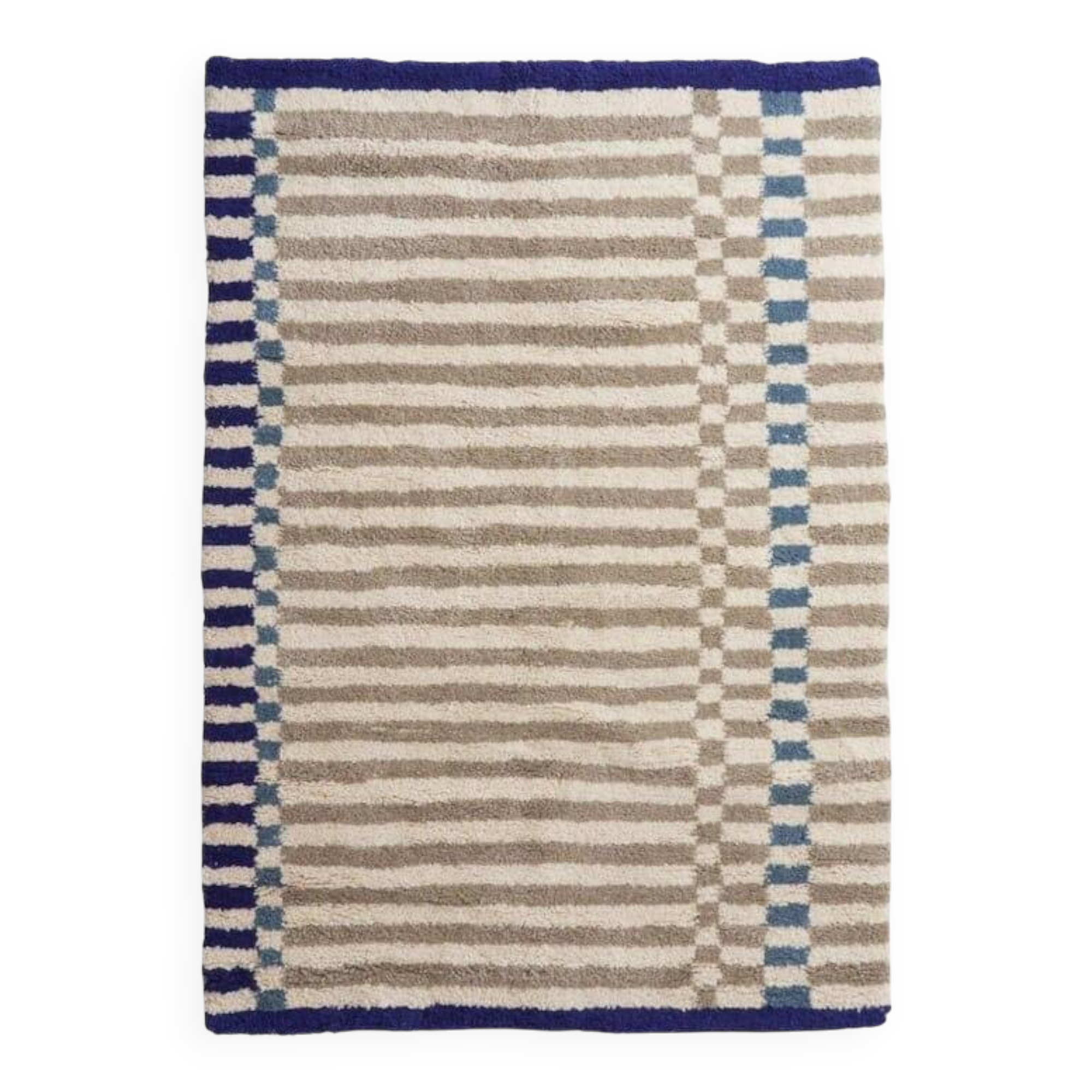 Handmade pure wool rug, size 200 x 300 cm.