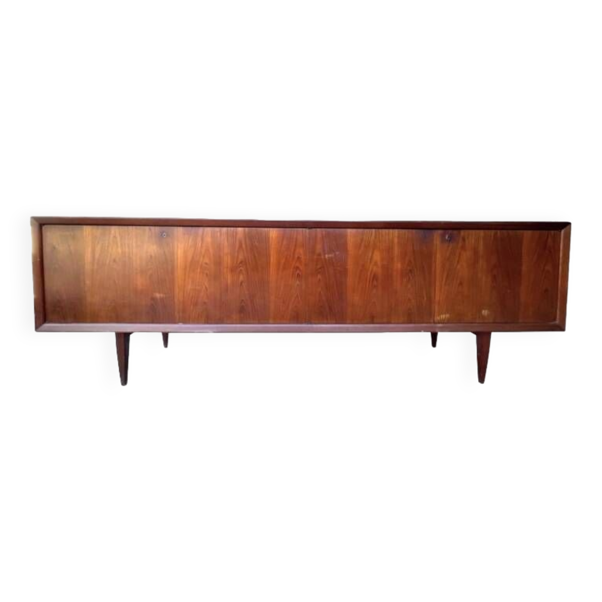 Enfilade scandinave vintage en palissandre