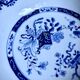 Saladier Compagnie des Indes en porcelaine bleue