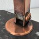 Light fare copper brass marble vintage 1930