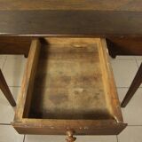 Rustic table with 1 drawer