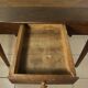 Table rustique 1 tiroir