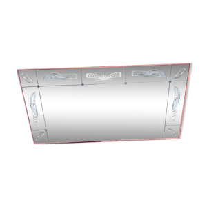Miroir de brasserie ou
