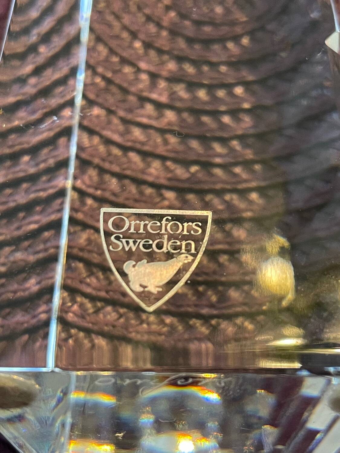 Orrefors Candle Holder Jan Johansson