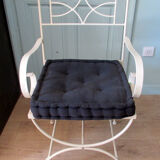 Set of garden seats, made of iron