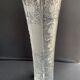 Carved crystal vase - Mid-twentieth century