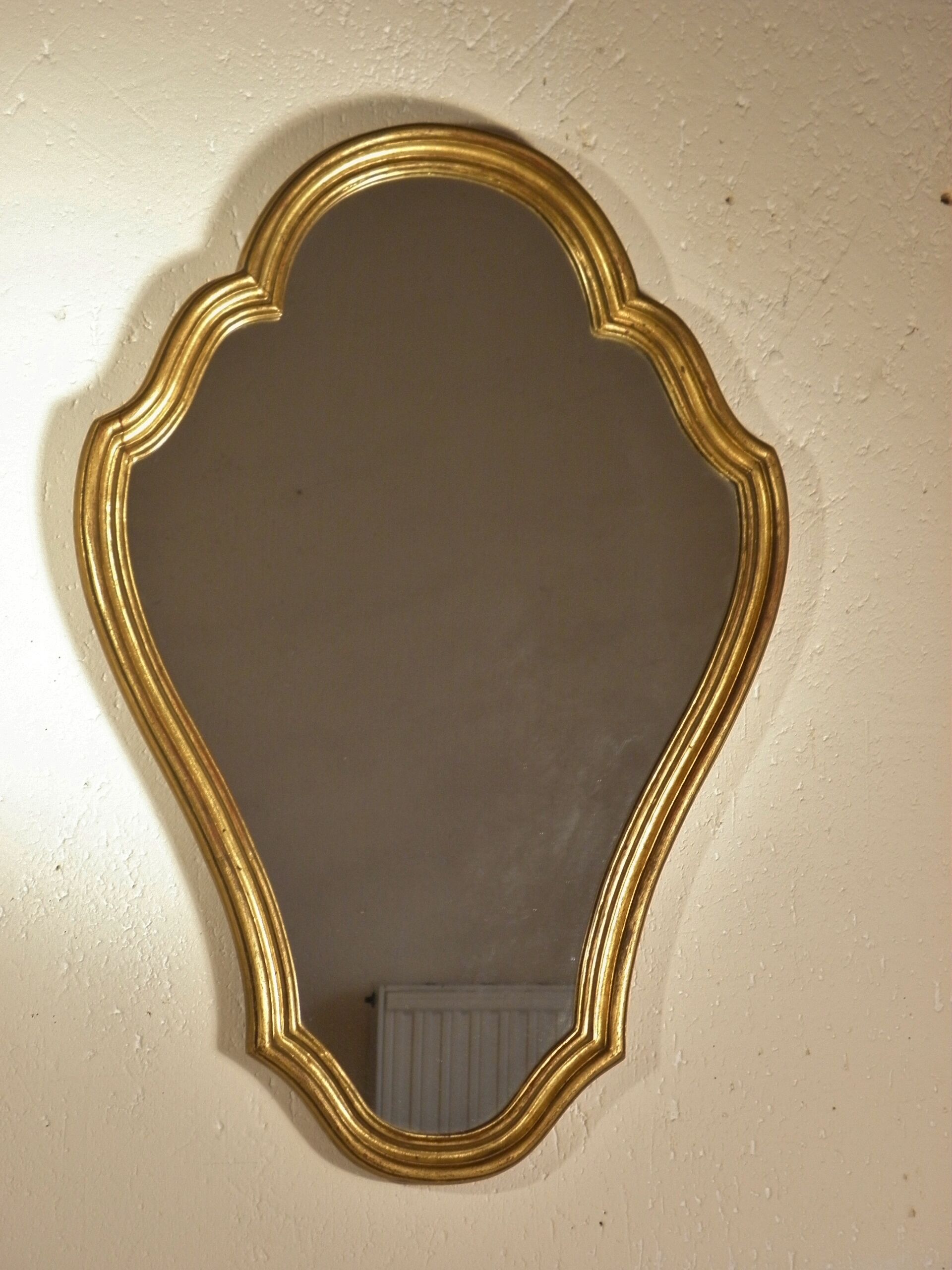 Golden mirror 63 x 43 cm