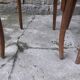 Series of 4 chairs bistro Thonet