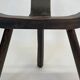Vintage Spanish chair / stool 70s design brutalist