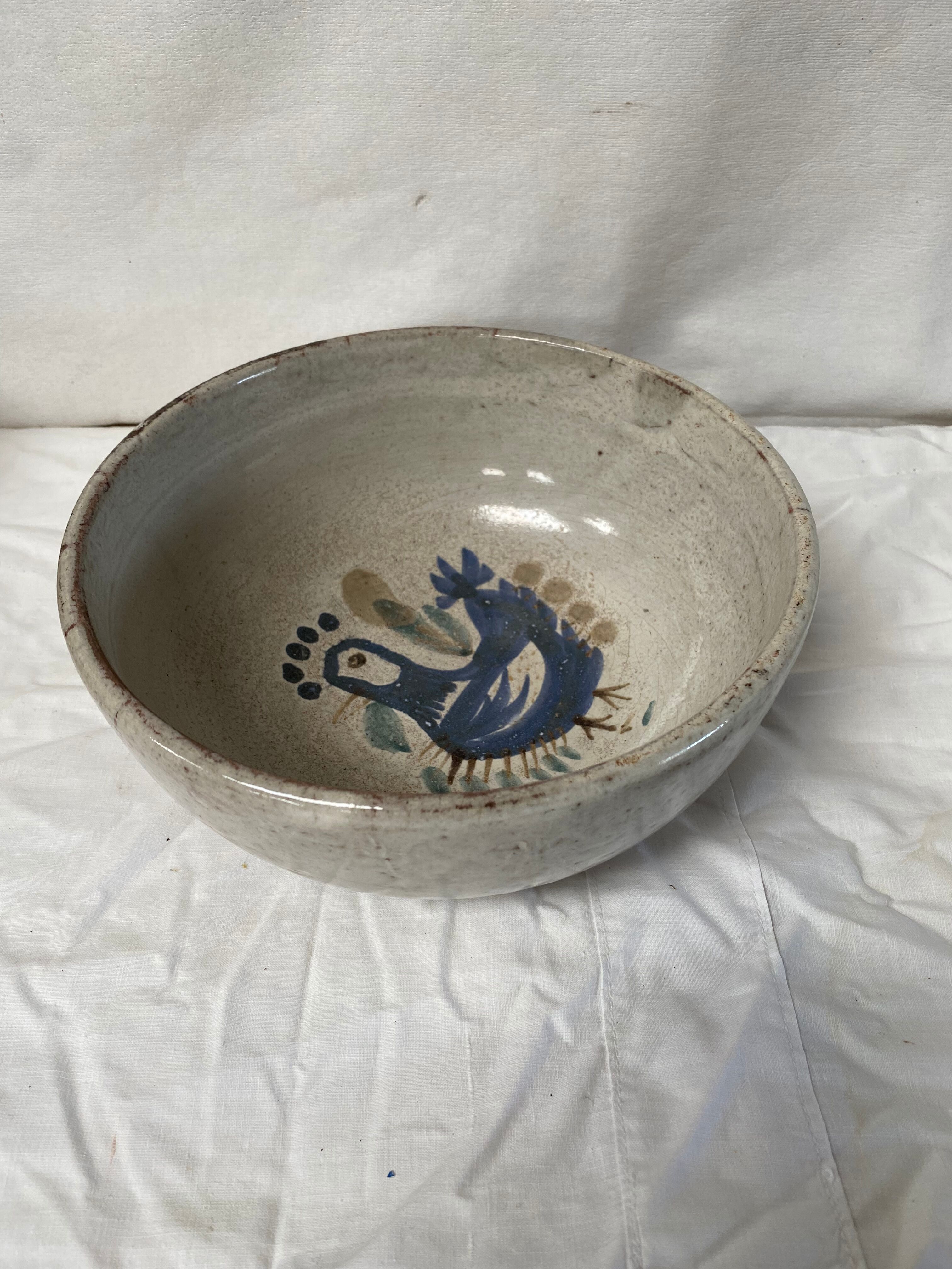 Vintage stoneware bowl