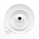 White Scandinavian Form Light lamp, 1970s