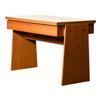 Scandinavian desk with a white top