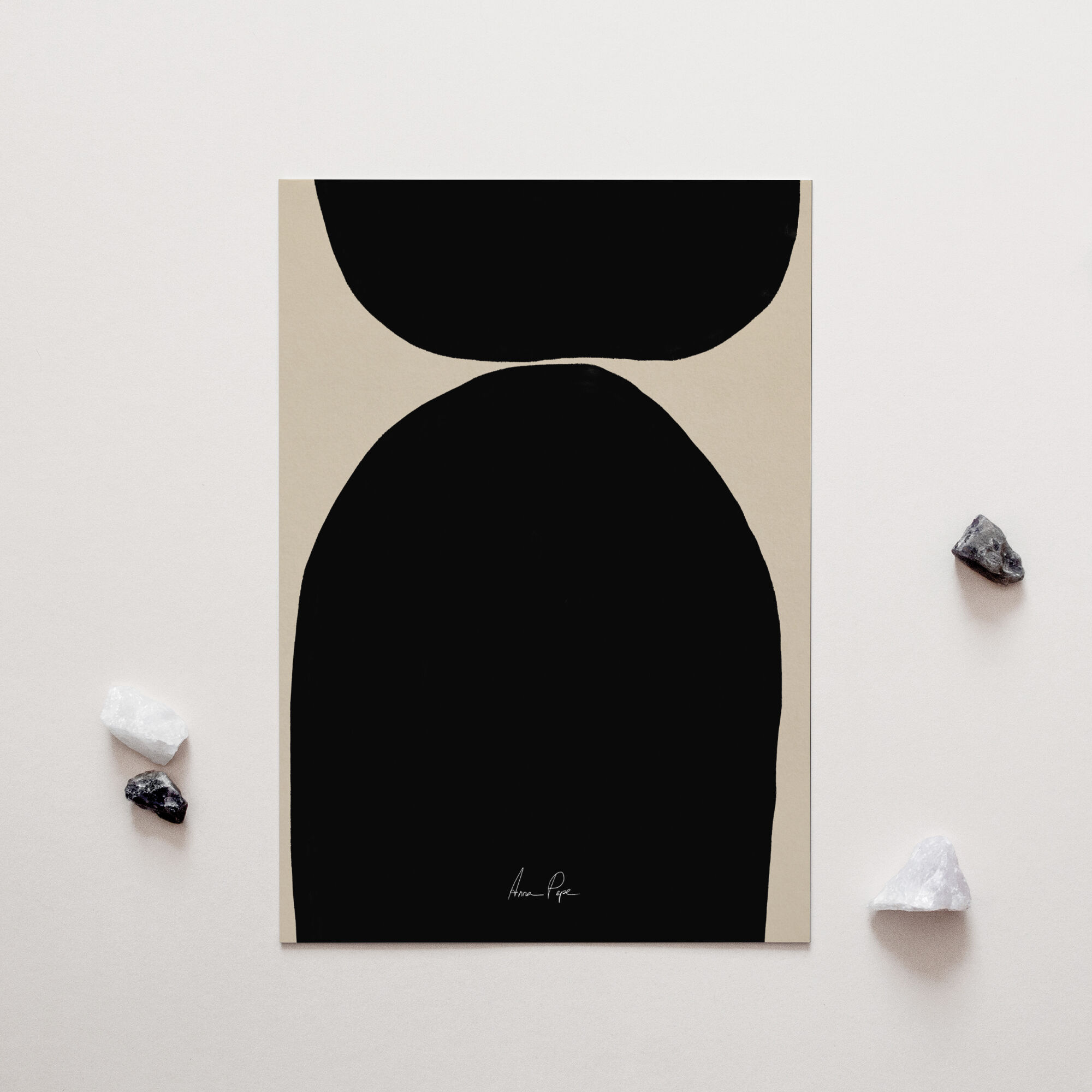Abstract giclee art print, 50x70cm