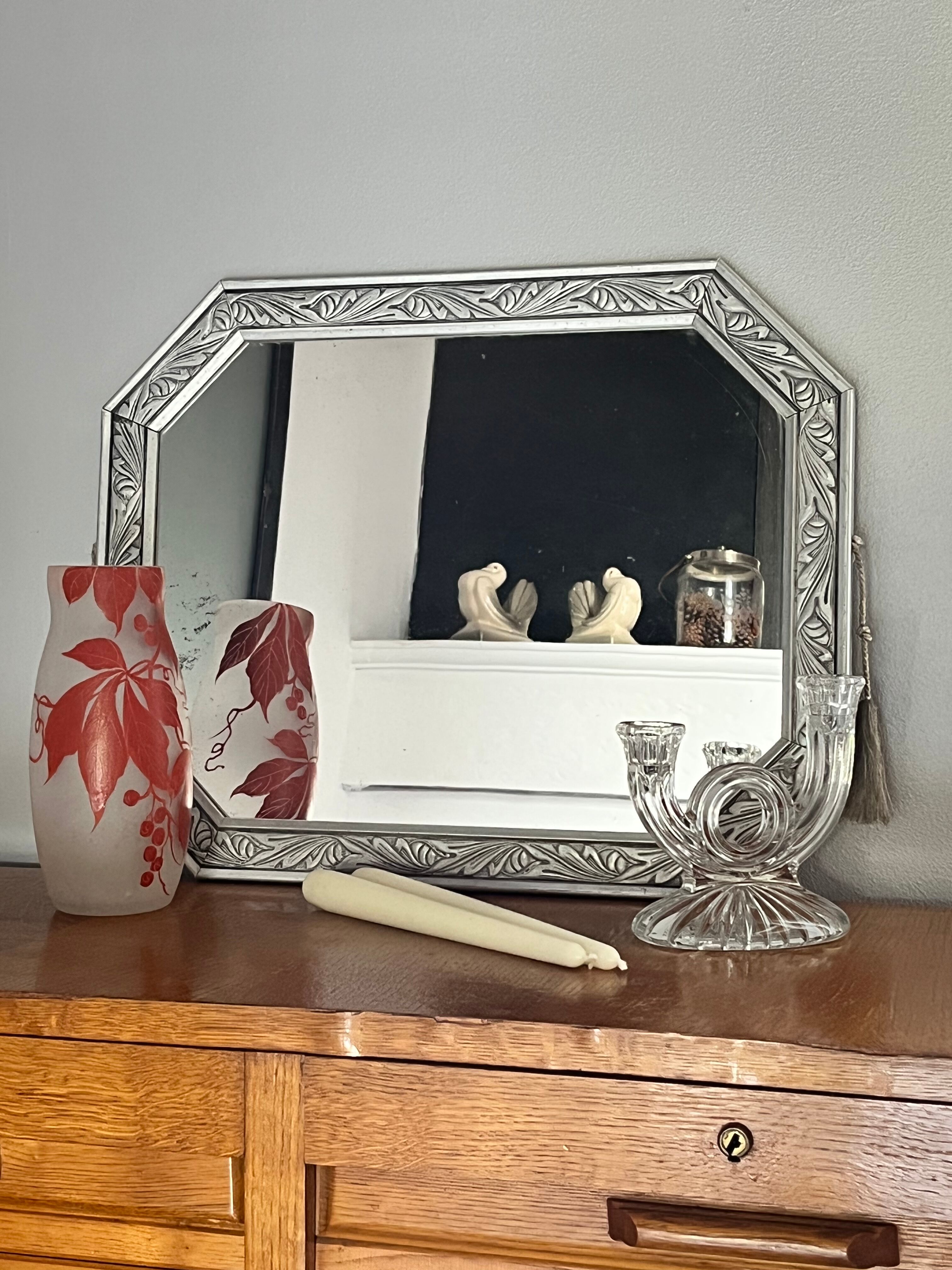 Art deco mirror 49x38cm