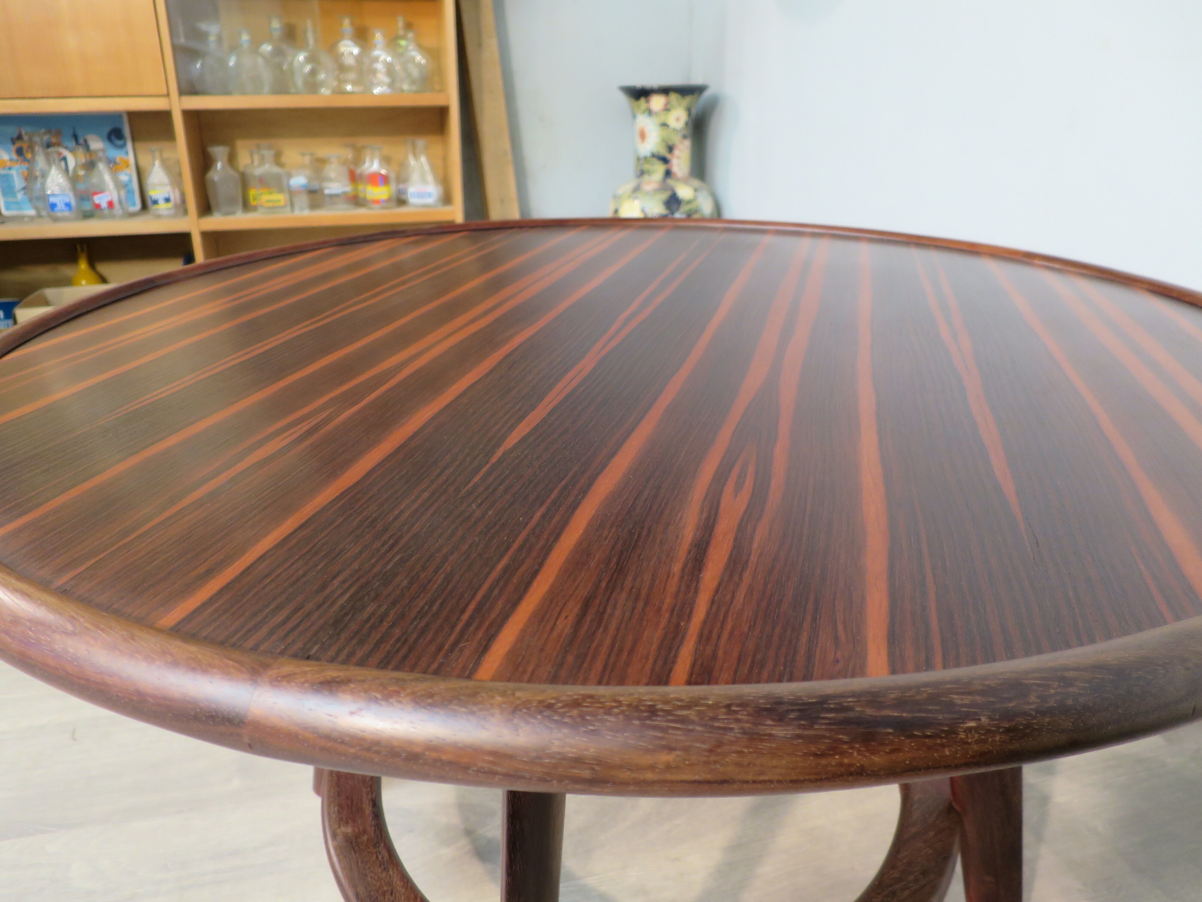 Table basse en palissandre art déco