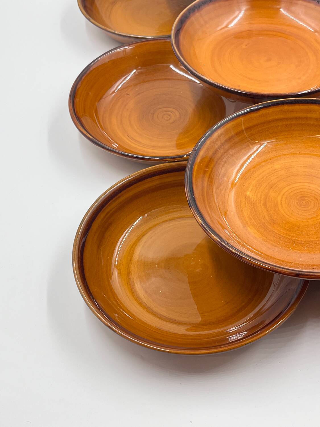 Set of 9 St Clément soup plates