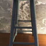Painted wooden stool