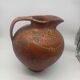 Antique glazed terracotta vase, Tuscan pot, 17th century, Italy