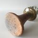 Stoneware vintage candlestick