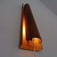 Danish Teak Wall Lamp, 1950s