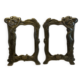 Old Art Nouveau photo frames