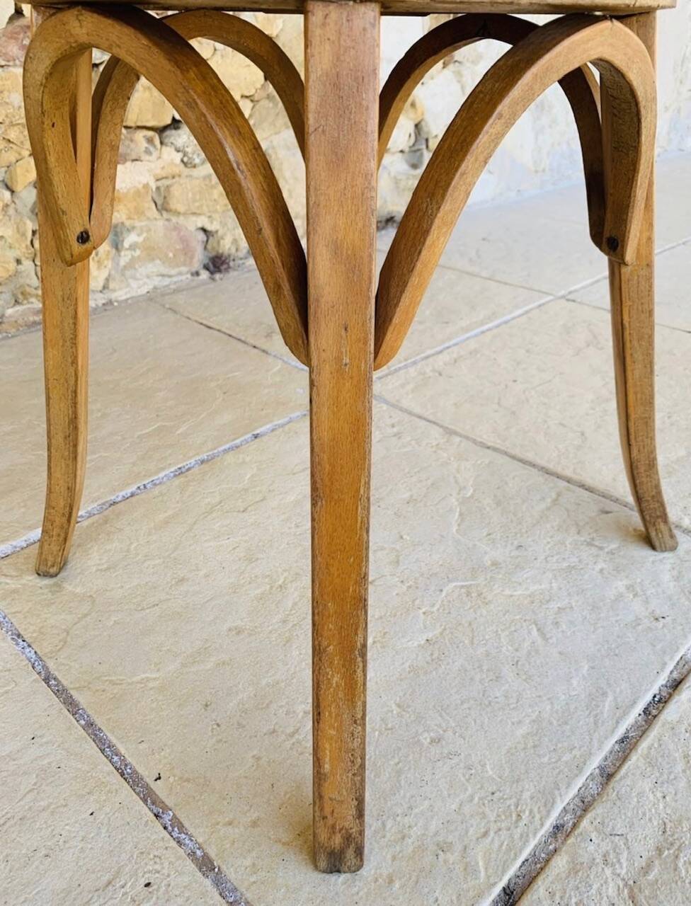 Pair of Vintage Baumann Stools, Model 92, Circa 50s/60s