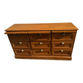 Magnificent wooden workshop furniture.