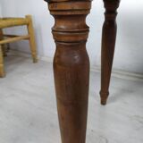 Walnut farmhouse table