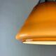 Brown glass pendant by Hustadt Leuchten, 1960