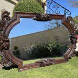 Miroir en Chêne Style Renaissance