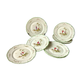 8 Raynaud porcelain dessert plates
